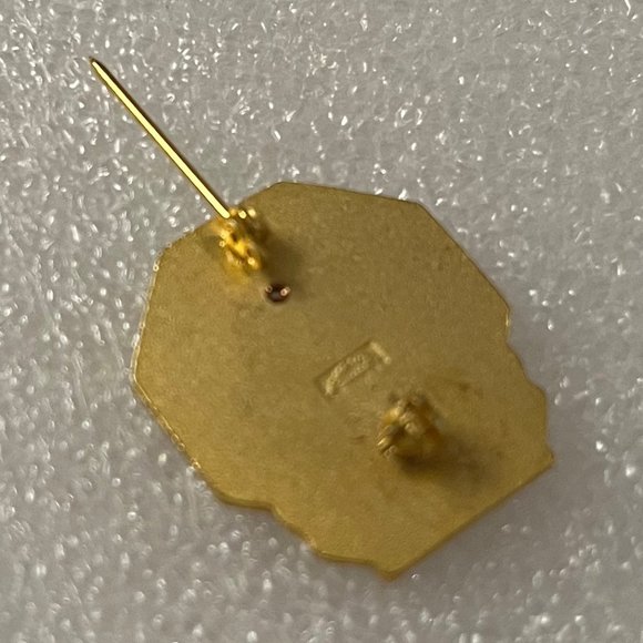 Vintage Hospital Volunteer Service Pin 5000 Hours Pollock Chgo Looks Gold Plated - Picture 2 of 2